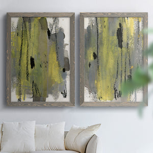 Loft Pastel I - Barnwood Framed Canvas Set