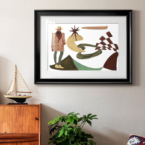 Vintage Vibes IV - Modern Framed Art Print