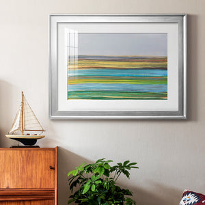 Parallel Striae I - Modern Framed Art Print