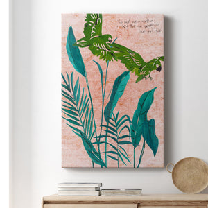 The Tropical Song I Premium Gallery Wrapped Canvas - Ready to Hang