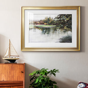 Upon Reflection - Modern Framed Art Print