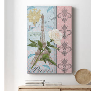 La Vie en Rose I Premium Gallery Wrapped Canvas - Ready to Hang