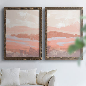 Dusty Desert I - Premium Framed Canvas 2 Piece Set - Ready to Hang