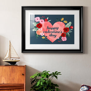 Sweet Hearts Collection A - Modern Framed Art Print