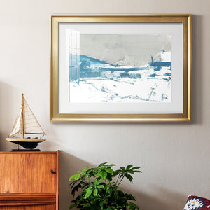 Meta Land I - Modern Framed Art Print