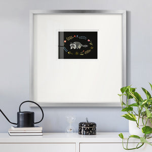 Critter & Foliage IV Premium Framed Print Double Matboard