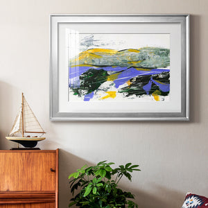 Silent Mountain IV - Modern Framed Art Print