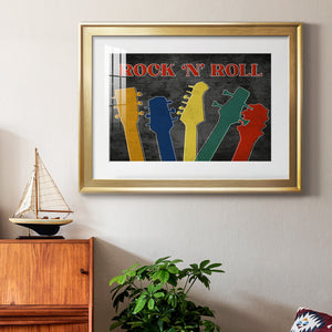 Rock and Roll - Modern Framed Art Print