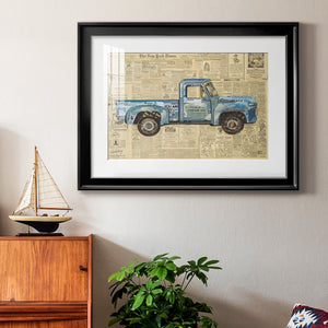 George's '53 Ford - Modern Framed Art Print