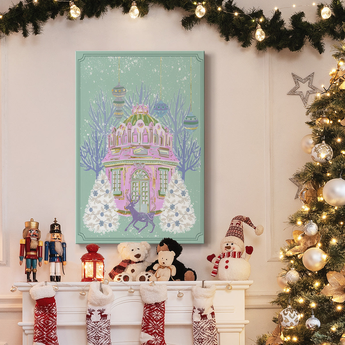 Winter Holidays VI - Gallery Wrapped Canvas