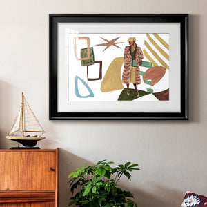 Vintage Vibes I - Modern Framed Art Print