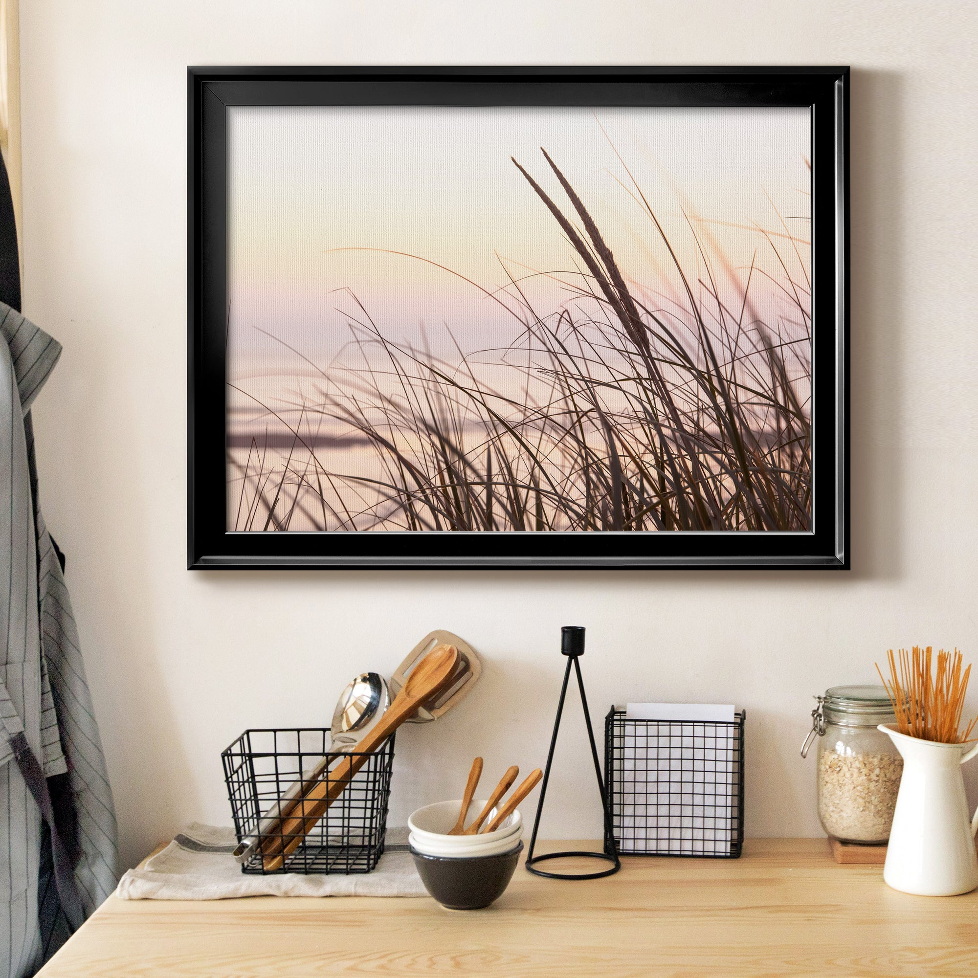 Cape Dune Morning Premium Classic Framed Canvas - Ready to Hang