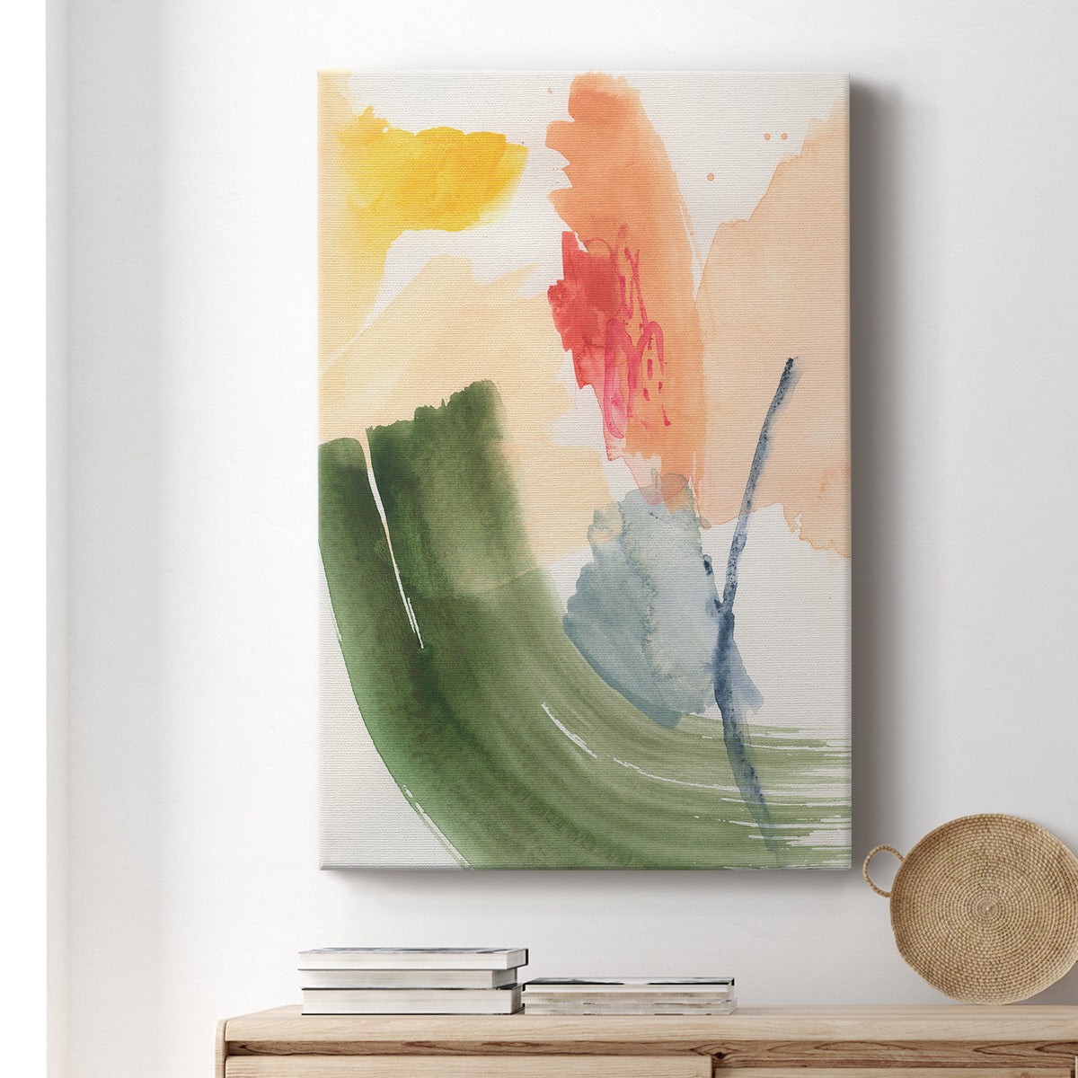 Garden Palette I Premium Gallery Wrapped Canvas - Ready to Hang