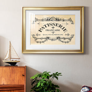 Antique French Label I Premium Framed Print - Ready to Hang