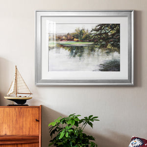 Upon Reflection - Modern Framed Art Print