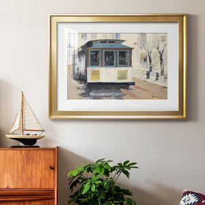 Cable Town - Modern Framed Art Print