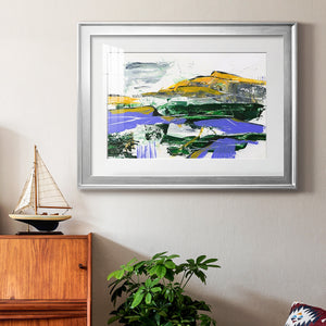 Silent Mountain VI - Modern Framed Art Print