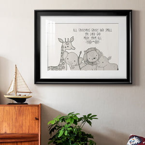 All Creatures Premium Framed Print - Ready to Hang