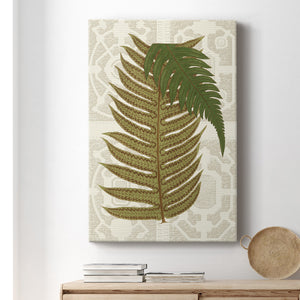 Garden Ferns II Premium Gallery Wrapped Canvas - Ready to Hang
