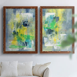 Sweet Things I - Barnwood Framed Canvas Set