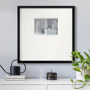 Tranquil Blues Premium Framed Print Double Matboard
