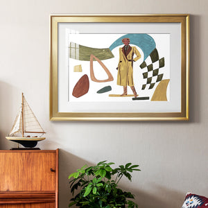 Vintage Vibes III - Modern Framed Art Print