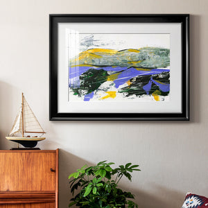 Silent Mountain IV - Modern Framed Art Print