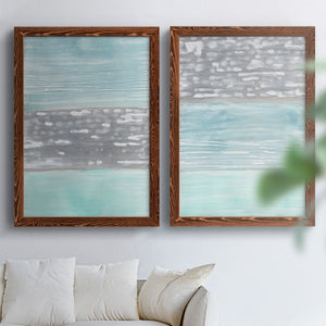 Hydrusphere I - Barnwood Framed Canvas Set