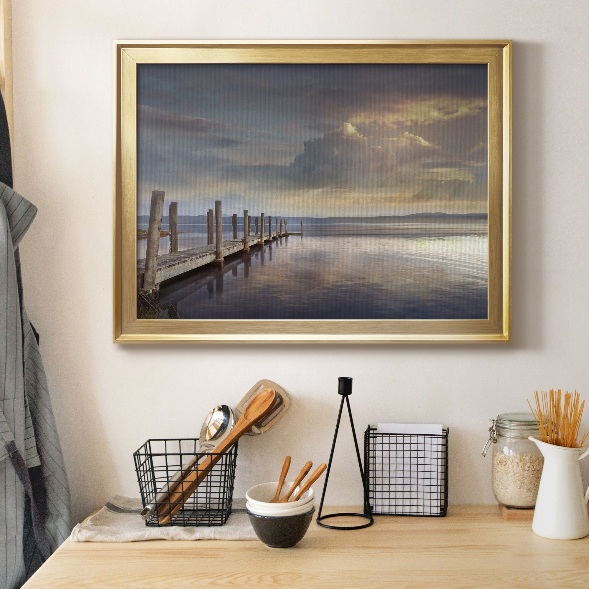 Evening Reflection Premium Classic Framed Canvas - Ready to Hang