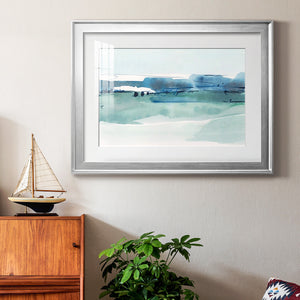 Ultramarine Vista I - Modern Framed Art Print