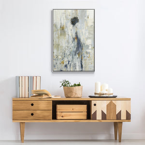 Fond Reflections - Framed Premium Gallery Wrapped Canvas L Frame - Ready to Hang