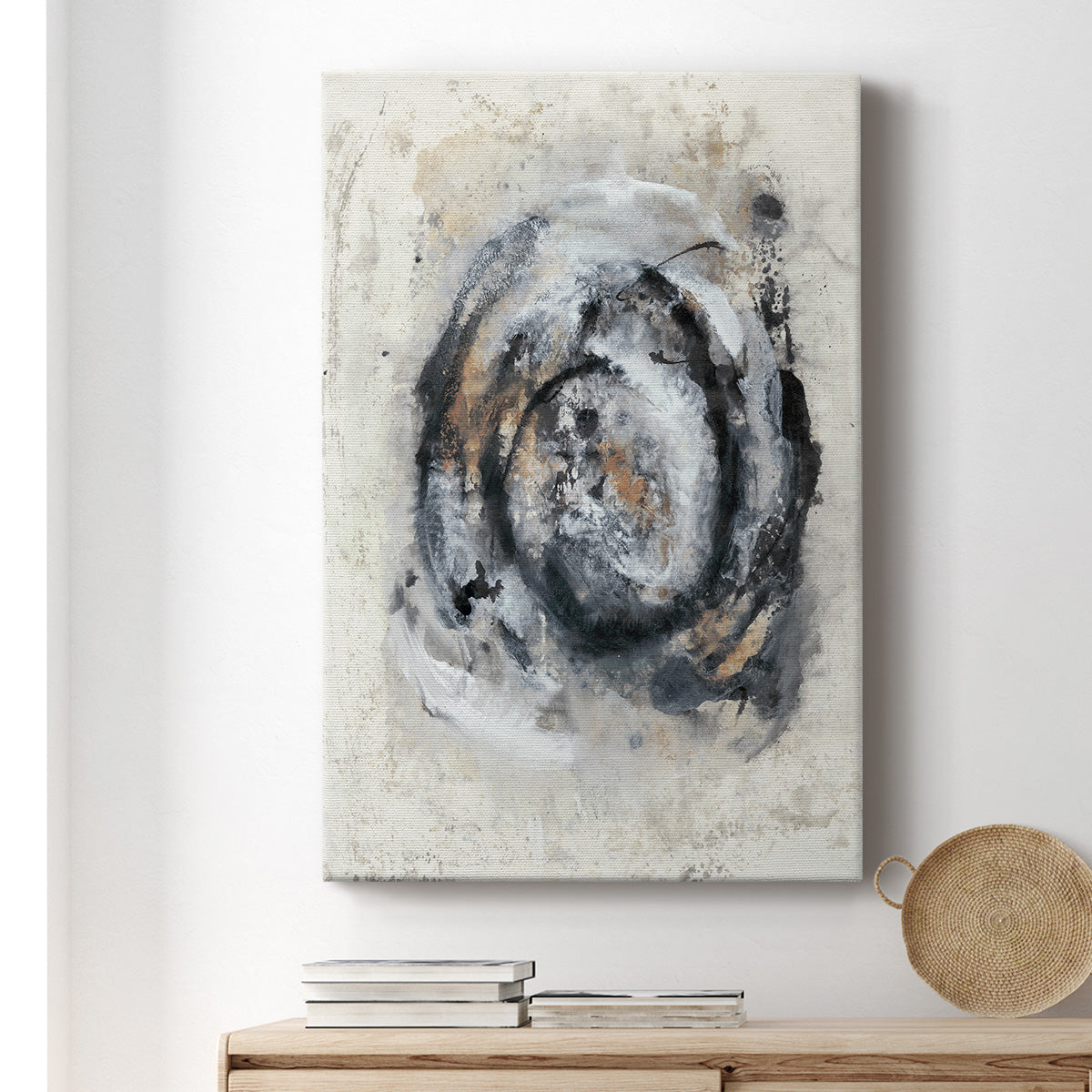 Circular Energy IV Premium Gallery Wrapped Canvas - Ready to Hang