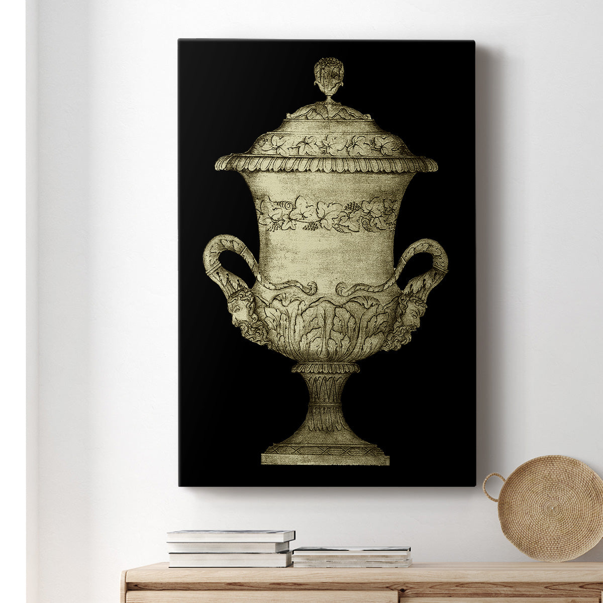 Garden Antiquities IV Premium Gallery Wrapped Canvas - Ready to Hang
