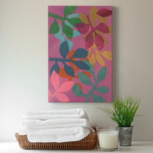 Vivid Stems V - Canvas Art Print