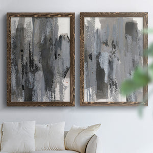 Loft Pastel III - Barnwood Framed Canvas Set