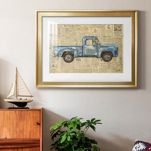 George's '53 Ford - Modern Framed Art Print
