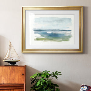 Coastline Splash IV - Modern Framed Art Print