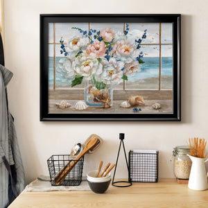 Coastal Window Premium Classic Framed Canvas - Ready to Hang