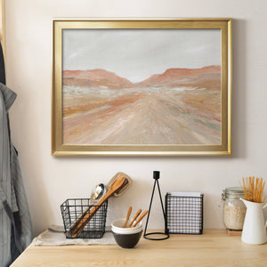 Road To Sedona - Modern Framed Canvas Print
