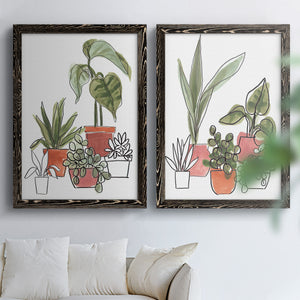 Home Grown I - Premium Framed Canvas 2 Piece Set - Ready to Hang