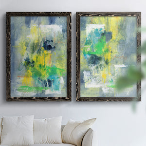 Sweet Things I - Barnwood Framed Canvas Set