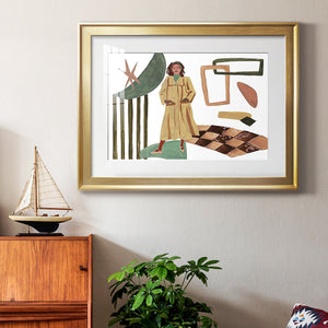 Vintage Vibes VI - Modern Framed Art Print