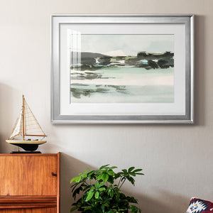 Turquoise Marsh II Premium Framed Print - Ready to Hang