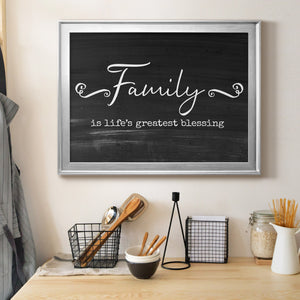 Greatest Blessing - Modern Framed Canvas Print