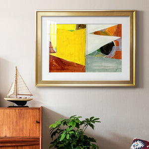 Jigsaw 3 - Modern Framed Art Print