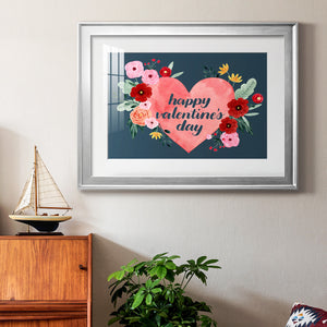 Sweet Hearts Collection A - Modern Framed Art Print