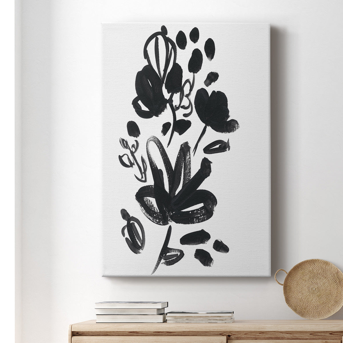 Cameo Bloom V Premium Gallery Wrapped Canvas - Ready to Hang