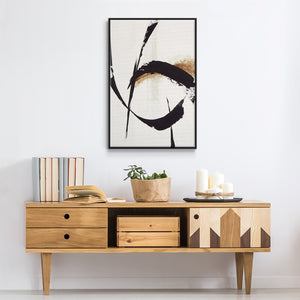 High Style I - Framed Premium Gallery Wrapped Canvas L Frame - Ready to Hang