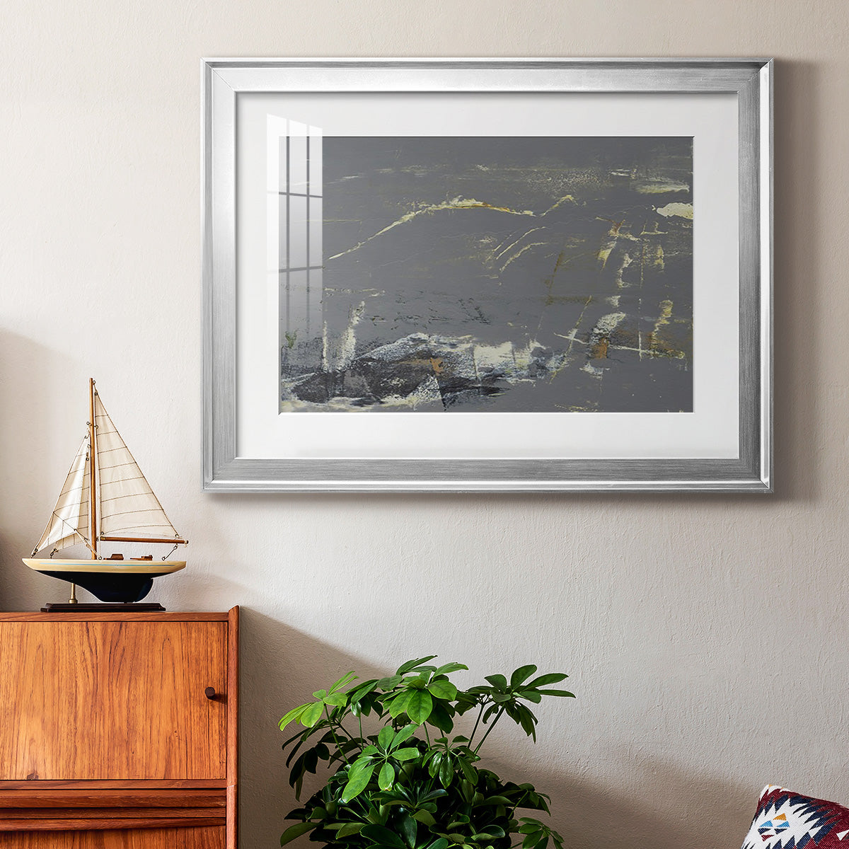 Mystique Abstract I Premium Framed Print - Ready to Hang