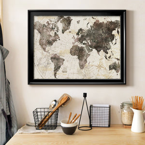 Terra Nova - Modern Framed Canvas Print